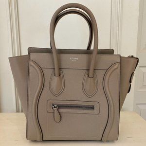 Celine Micro Luggage Tote